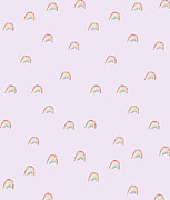 Pink Rainbow Case Drawing by Ashley Rice
