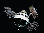 Pioneer V Satellite Photograph by Millard H. Sharp