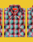 Plaid Shirt Drawing by CSA Images Plaid Shirt Drawing by CSA Images