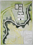 Plan Of The Machine Projected For The House Of The Provincial Currency Of Guatemala. Drawing by Ramirez Bernardo Plan Of The Machine Projected For The House Of The Provincial Currency Of Guatemala. Drawing by Ramirez Bernardo