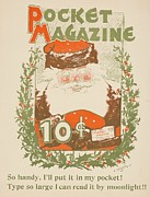 Pocket Magazine; So Handy, Ill Put It In My Pocket! Type Painting by A.w.b. Lincoln