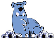 Polar King Digital Art by Piotr Dulski Polar King Digital Art by Piotr Dulski