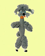 Poodle Made of Yarn Drawing by CSA Images Poodle Made of Yarn Drawing by CSA Images