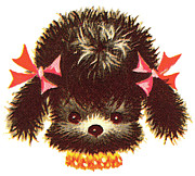 Poodle puppy Drawing by CSA Images Poodle puppy Drawing by CSA Images