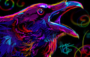 pOpCrow Joe Painting by DC Langer