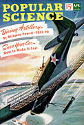 Popular Science Magazine Cover April 1942 Drawing by Popular Science