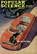 Popular Science Magazine Cover April 1947 Drawing by Popular Science