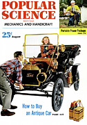 Popular Science Magazine Cover August 1958 Drawing by Popular Science