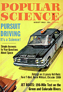 Popular Science Magazine Cover August 1962 Issue Mixed Media by Popular Science