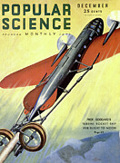 Popular Science Magazine Cover December 1931 Issue Drawing by Popular Science