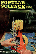 Popular Science Magazine Cover December 1946 Drawing by Popular Science