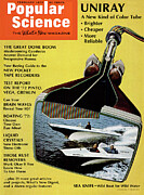 Popular Science Magazine Cover February 1972 Issue Mixed Media by Popular Science