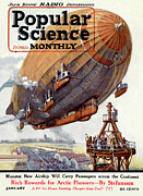 Popular Science Magazine Cover January 1923 Issue Drawing by Popular Science