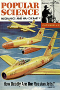 Popular Science Magazine Cover January 1951 Issue Drawing by Popular Science