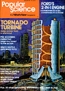 Popular Science Magazine Cover January 1977 Issue Drawing by Popular Science