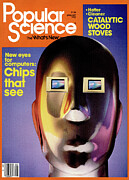Popular Science Magazine Cover January 1982 Issue Drawing by Popular Science