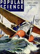 Popular Science Magazine Cover June 1931 Issue Drawing by Popular Science