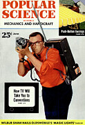 Popular Science Magazine Cover June 1955 Drawing by Popular Science