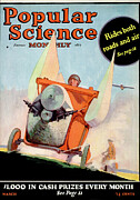 Popular Science Magazine Cover March 1928 Drawing by Popular Science