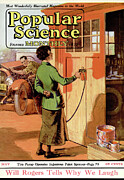 Popular Science Magazine Cover May 1923 Issue Drawing by Popular Science