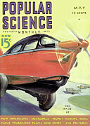 Popular Science Magazine Cover May 1945 Drawing by Popular Science