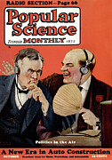 Popular Science Magazine Cover October 1924 Issue Drawing by Popular Science