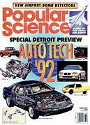 Popular Science Magazine Cover October 1991 Digital Art by Popular Science