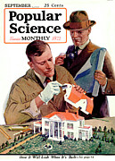 Popular Science Magazine Cover September 1920 Issue Drawing by Popular Science