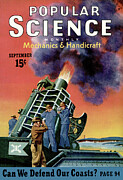 Popular Science Magazine Cover September 1937 Drawing by Popular Science