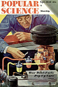 Popular Science Magazine Cover September 1948 Drawing by Popular Science