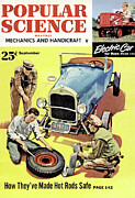Popular Science Magazine Cover September 1953 Drawing by Popular Science