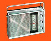 Portable Radio Drawing by CSA Images Portable Radio Drawing by CSA Images