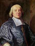 Portrait Of Jacques Benigne Bossuet Painting by Hyacinthe Francois Rigaud Portrait Of Jacques Benigne Bossuet Painting by Hyacinthe Francois Rigaud