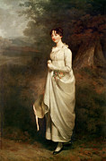 Portrait Of Marcia. B. Fox Painting by William Beechey