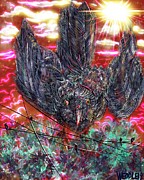Power Lines Digital Art by Angela Weddle