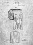 Pp53-slate Toilet Paper Patent Digital Art by Cole Borders