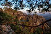 Prebischtor in the evening light Photograph by Andreas Levi Prebischtor in the evening light Photograph by Andreas Levi