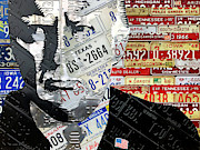 President Donald Trump License Plate Art Recycled Metal Portrait Mixed Media by Design Turnpike President Donald Trump License Plate Art Recycled Metal Portrait Mixed Media by Design Turnpike