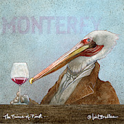 Prince Of Pinot, The Painting by Will Bullas