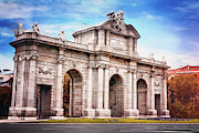 Puerta de Alcala Madrid Spain  Photograph by Carol Japp