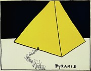 Pyramid Painting by Hendrik Willem Van Loon