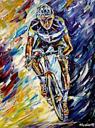 Racing Driver Painting by Mirek Kuzniar
