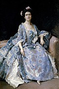Raimundo de Madrazo y Garreta / 'Maria Hahn, Painter's Wife', 1901, Spanish School. Painting by Raimundo de Madrazo y Garreta -1841-1920-