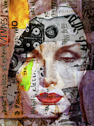 Red lips and chaos Digital Art by Gabi Hampe