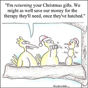 Returning Christmas Gifts Drawing by Eric Hodecker Returning Christmas Gifts Drawing by Eric Hodecker