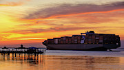 River Sunrise Photograph by Nick Noble
