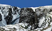 Rock and Snow Photograph by Robert Grac
