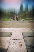 Rocky Footprints Philadelphia  Photograph by Carol Japp