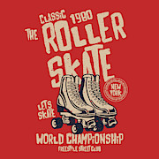 Roller Skate Digital Art by Long Shot
