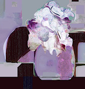 Romancing the Moon Mixed Media by Zsanan Studio Romancing the Moon Mixed Media by Zsanan Studio